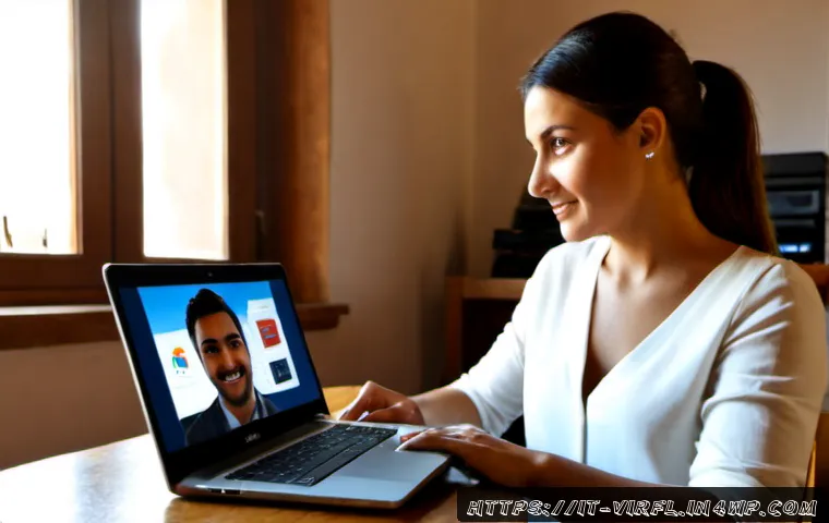 디지털 아바타 생성 도구 추천 - Photorealistic home-office scene in Italy, a friendly Italian woman in her 30s seated at a clean woo...